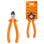 Бокорезы (кусачки), с пластиковыми рукоятками, углеродистая сталь, 160 мм, серия «Гранит» TDM