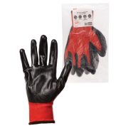 Перчатки полиэфирные «Контакт-Ойл», маслобензостойкое покрытие, 9, 15 кл., 42-44 г, 1 пара, TDM