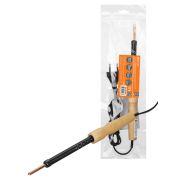 Паяльник ЭПЦН-65, деревянная ручка, мощность 65 Вт, 230 В, подставка в комплекте, «Рубин» TDM