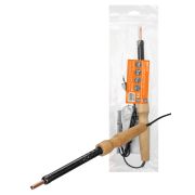 Паяльник ЭПЦН-80, деревянная ручка, мощность 80 Вт, 230 В, подставка в комплекте, «Рубин» TDM