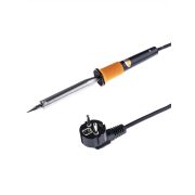 Паяльник ПЭК-105, 105 Вт, 230В, керам. ТЭН, долговечное жало с заземл., прорезин. ручка, «Алмаз» TDM