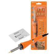 Набор для выжигания «Мастер», паяльник 30 Вт, 230 В, 9 декоративных насадок, подставка, блистер, TDM