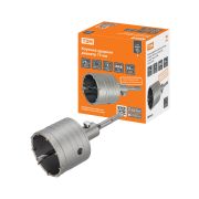 Коронка ударная по кирпичу и бетону, победит, SDS-Plus, d 75 мм, М22, в сборе, «Гранит» TDM