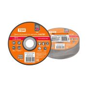 Диск отрезной по металлу, 115х1,6х22,2, тип 41, A46TBF, серия «Рубин», TDM