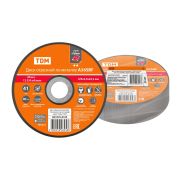 Диск отрезной по металлу, 125х2,5х22,2, тип 41, A36SBF, серия «Рубин», TDM