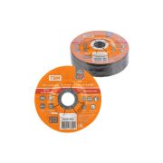 Круг шлифовальный, зачистной по металлу, 115х6х22,2 мм, тип 42, A24RBF, серия «Рубин», TDM