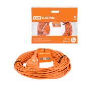 Удлинитель-шнур силовой УШ10 TDM (штепс. гнездо, 20м ПВС 2х1,0) У-12006