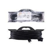 Удлинитель-шнур на рамке силовой народный ПВС 2200 Вт б/з, 40м, штепс. гнездо У-12008