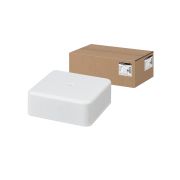 Коробка распаячная КР 75х75х20 ОП с клем. колодкой белая IP40 TDM