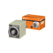 Реле времени 4-диапазоннное цокольное РВ2G-4мин/24час-5A-230В-8Ц TDM