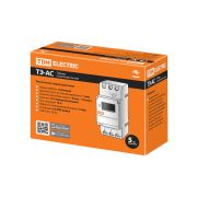 Таймер электронный на DIN-рейку астрономический ТЭ-АС-1мин/24ч-8on/off-16А-DIN TDM