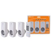 Комплект для беспроводного управления розетками ПУ3-Р1.3 (3 приемника) «Уютный дом» TDM