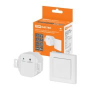 Комплект для беспроводного управления нагрузкой «Умный выключатель» РВ1-М1.1 (1 радиовыкл. (1 кл.) + 1 приемник в монт.кор.) «Уютный дом» TDM