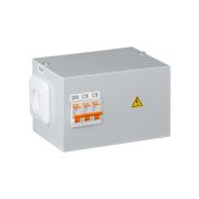 Ящик с трансформатором понижающим ЯТП-0,25 220/12-3 авт. IP31 TDM