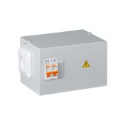 Ящик с трансформатором понижающим ЯТП-0,25 220/42-2 авт. IP31 TDM