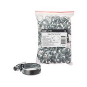 Хомут червячный, d 16-25 мм, оцинк  (упак. 100 шт) TDM