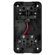 Блок комбинированный БКВР 1-но кл. выкл + розетка 2П с з/ш TDM