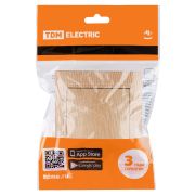 Выключатель 1 кл. 10А «ЭКО» (сосна) «Таймыр» TDM