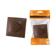 Светорегулятор поворотный RL 300 Вт «ЭКО» (бук) «Таймыр» TDM