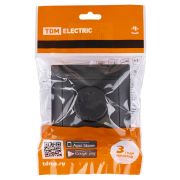 Светорегулятор RL 300 Вт графит «Лама» TDM