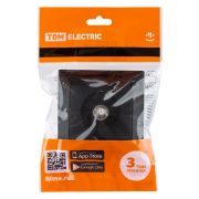 Розетка SAT (F-разъем) 0-2400МГц графит «Лама» TDM