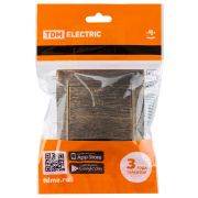 Выключатель на 2 направления 1 кл. 10А старинная бронза «Лама» TDM