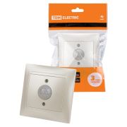 Выключатель с датчиком движения 1А перламутр «Лама» TDM