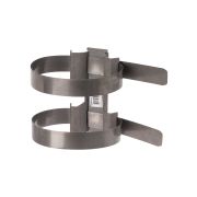 Держатель хомут сдвоенный Ø80-150 мм для изоляционной штанги, М8, термодиффузия (упак. 1 шт.) TDM