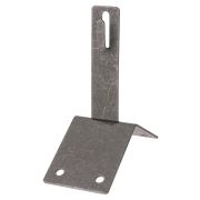 Держатель коньковый для прута Ø6-10 мм, стальной крюк, 100 мм, гор. цинк. (упак. 1 шт.) TDM