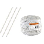 Ретро провод «Эко» 2х1,5 витой ГОСТ белый (20м) TDM