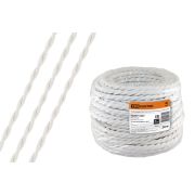 Ретро провод «Эко» 2х2,5 витой ГОСТ белый (20м) TDM
