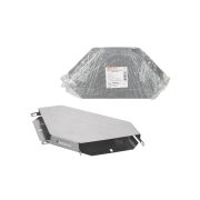 Поворот на 90 град. горизонтальный 35х200 мм TDM