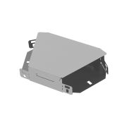 Поворот на 45 град. горизонтальный 50х150 мм TDM