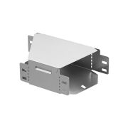 Поворот на 45 град. горизонтальный 80х150 мм TDM