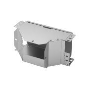 Ответвитель Т-образный вертикальный вниз боковой 100х150 мм TDM