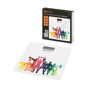 Весы электронные напольные «Фитнес», стекло, деление 0,01 кг, макс. 180 кг, 28х28 см, TDM