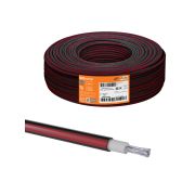 Провод КГФР 1х4,0-1 (100м), черно-красный TDM