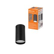 Светильник-спот потолочный накладной 40 Вт, GU10, 230 В, 50 Гц, IP20, «Ирис», черный, TDM