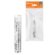 Припой ПОС 40, трубка с канифолью, ГОСТ 21931-76, Ø1 мм, 10 г, колба, серия «Алмаз» TDM