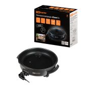 Электросковорода «Кэмп 1», 1350 Вт, диаметр 30 см, глубина 7 см, антипригарное покрытие, TDM