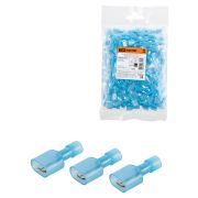 Разъем РпИп 2,5-6 плоский (папа) нейлоновый (100 шт.) TDM