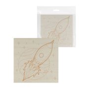 Набор досок для выжигания «Космос», 150х150 мм, 5 шт., пакет, TDM