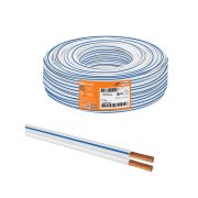 Провод ППВГ 2х4 (100м), белый ТDM