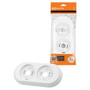 Рамка 2-х постовая белая «Виви» TDM