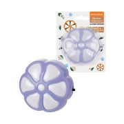 Ночник «Лютик» с выключателем, 0,5 Вт, фиолетовый, 220 В Народный