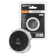 Выключатель звонка 1-кл. 16А 250В агат, «Байкал» TDM