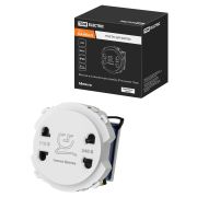 Розетка для бритвы белая, «Байкал» TDM