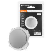 Выключатель 1-кл. 16А 250В проходной платина, «Байкал» TDM