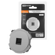 Розетка телефонная RJ11 платина, «Байкал» TDM