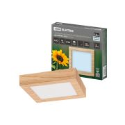 Светильник накладной светодиодный квадрат «Даунлайт» СПО (сосна) 12 Вт 170*170*32 мм 4000К TDM